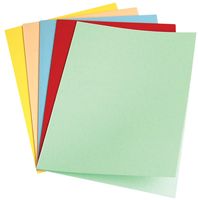 Pergamy dossiermap geassorteerde kleuren, pak van 100 - thumbnail