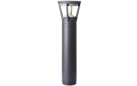 Ray Bollard II 900 8W LED 3000K Symmetr. grijs 580lm