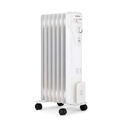 Elektrische radiatoroliebad 1500W Oceanic - 3 Powers - 7 Elements - White - Mobile