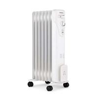 Elektrische radiatoroliebad 1500W Oceanic - 3 Powers - 7 Elements - White - Mobile Elektrische radiatoroliebad 1500W Oceanic - 3 Powers - 7 Elements - White - Mobile