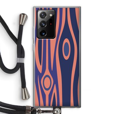 Bast A: Samsung Galaxy Note 20 Ultra / Note 20 Ultra 5G Transparant Hoesje met koord
