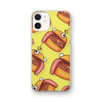 Hamburger: iPhone 12 mini Transparant Hoesje