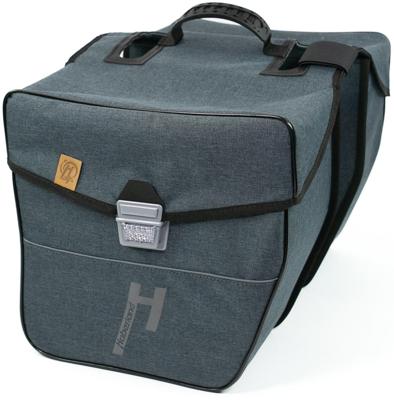 Haberland Double bag emo. 4nature anthracite/reflex