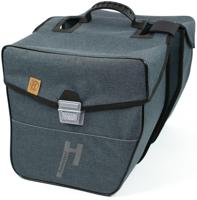 Haberland Double bag emo. 4nature anthracite/reflex
