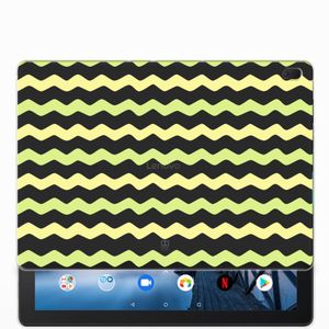 Lenovo Tab E10 Hippe Hoes Waves Yellow