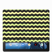 Lenovo Tab E10 Hippe Hoes Waves Yellow - thumbnail