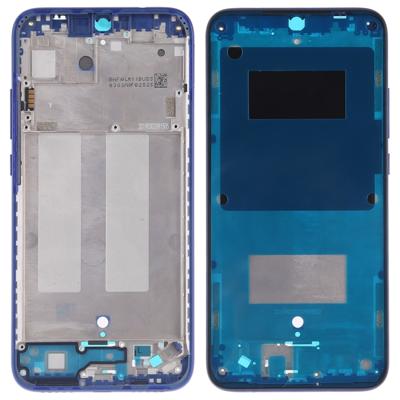 Middelste frame bezel plaat met kant toetsen voor Xiaomi Redmi 7 (blauw)