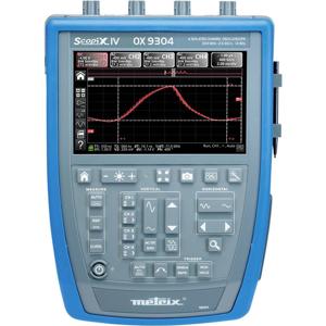 Metrix OX 9304 Digitale oscilloscoop 300 MHz 4-kanaals 2.5 GSa/s 100 kpts 12 Bit Digitaal geheugen (DSO), Handapparaat, Multimeterfuncties, Spectrumanalyzer 1