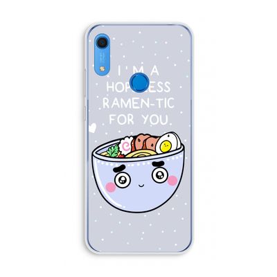 I'm A Hopeless Ramen-Tic For You: Huawei Y6s Transparant Hoesje