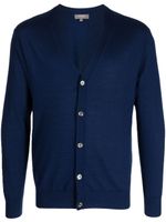 N.Peal cardigan Fine Gauge - Bleu