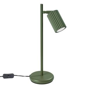 Tafellamp KARBON olijfgroen