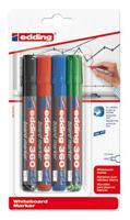 Whiteboardmarker edding 360 rond 1.5-3mm ass | 10 stuks