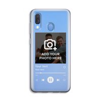 Music Player: Samsung Galaxy A40 Transparant Hoesje