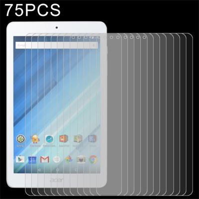 75 stuks 0.3mm 9 H volledig scherm getemperd glas Film voor Acer Iconia One 8 B1-850