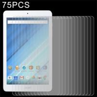75 stuks 0.3mm 9 H volledig scherm getemperd glas Film voor Acer Iconia One 8 B1-850