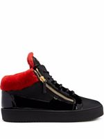 Giuseppe Zanotti baskets Kriss en cuir - Noir