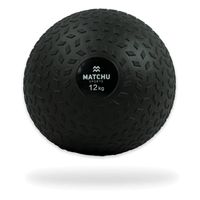 Matchu Sports Slam ball 12kg - Zwart - Rubber - thumbnail