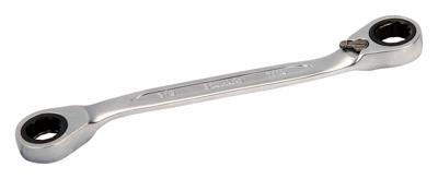 Bahco Ringratelsleutel | afgebogen bekken | verchroomd | lengte 200 mm | 5/8" x 11/16" - 1321RZ-5/8-11/16