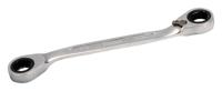 Bahco Ringratelsleutel | afgebogen bekken | verchroomd | lengte 150 mm | 3/8" x 7/16" - 1321RZ-3/8-7/16