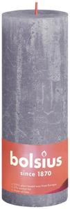 Bolsius Rustiekkaars shine 190/68 frosted lavender