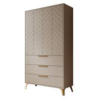 Meubella Kledingkast Xiano - Beige - 103 cm - thumbnail