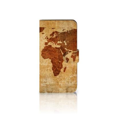 Google Pixel 8A | Flip Cover | Wereldkaart Google Pixel 8A | Flip Cover | Wereldkaart