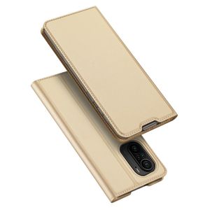 Dux Ducis - Slim bookcase hoes - Xiaomi Poco F3 - Goud