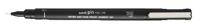 Fineliner uni-ball pin 0.1mm zwart | 12 stuks