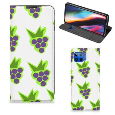 Motorola Moto G 5G Plus | Flip Style Cover | Druiven