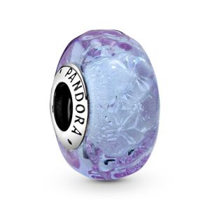 Pandora 798875C00 Bedel zilver/muranoglas Wavy Lavender