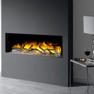 Glazer 1000 - elektrische inbouwhaard
- Flamerite Fires 
- Kleur: Zwart  
- Afmeting: 104,5 cm x 57,5 cm x