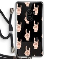 Rock: Xiaomi Mi Mix 2 Transparant Hoesje met koord