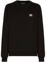 Dolce & Gabbana sweat à patch logo - Noir - thumbnail