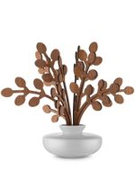 Alessi diffuseur en porcelaine à découpes (22 cm) - Blanc - thumbnail