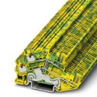 Phoenix Contact 3214518 Randaardeleidingklem 2-etages 3.5 mm Snelaansluiting Groen, Geel 50 stuk(s)