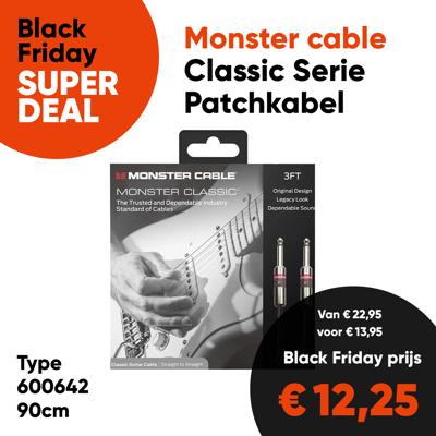 Monster Cable Classic Patchkabel 90cm 600642 - Aanbieding