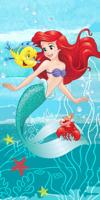 Disney de Kleine Zeemeermin Strandlaken 70 x 140 cm Disney de Kleine Zeemeermin Strandlaken 70 x 140 cm
