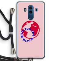Run The World: Huawei Mate 10 Pro Transparant Hoesje met koord