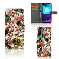 Motorola Moto E20 | E30 | E40 Hoesje Flowers