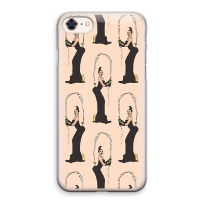 Pop Some Kim: iPhone 8 Transparant Hoesje