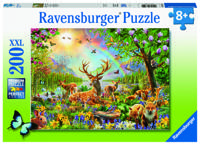 Ravensburger puzzel Mooie hertenfamilie 200 XXL stukjes