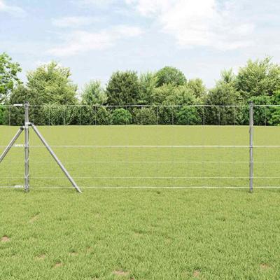 Weidehekwerk Zilver 50 x 0.8 m Gegalvaniseerd staal