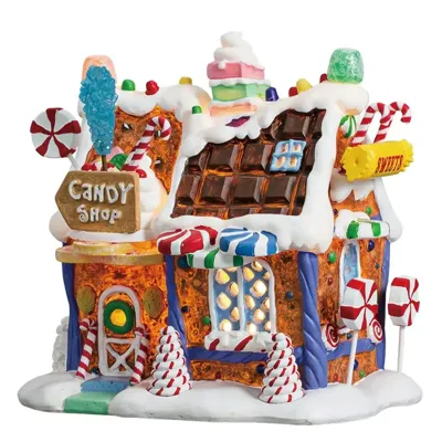 Lemax the candy shop verlicht kersthuisje Sugar &apos;N&apos; Spice 2017