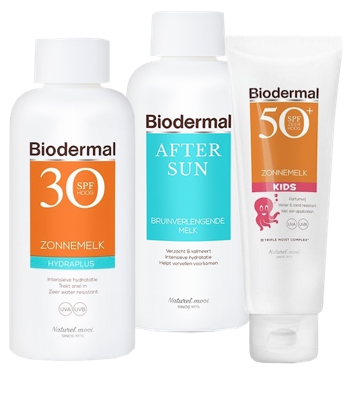 Biodermal Zon Familie Pakket Zonnemelk