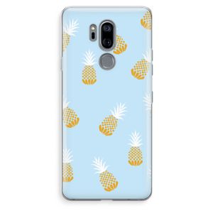 Ananasjes: LG G7 Thinq Transparant Hoesje