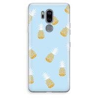 Ananasjes: LG G7 Thinq Transparant Hoesje Ananasjes: LG G7 Thinq Transparant Hoesje