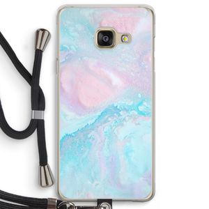 Fantasie pastel: Samsung Galaxy A3 (2016) Transparant Hoesje met koord