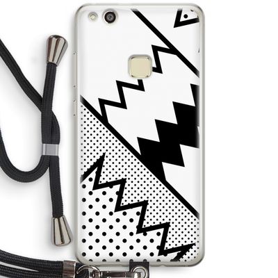 Pop Art #5: Huawei Ascend P10 Lite Transparant Hoesje met koord