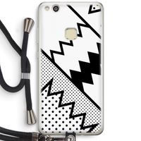 Pop Art #5: Huawei Ascend P10 Lite Transparant Hoesje met koord