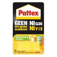 Supermontagestrip pattex 2kg verwijderbaar 10st